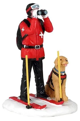 Productafbeelding van Ski patrol kerstfiguur LEMAX
