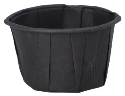 Produktbild von Dressingbecher, Papier 50 ml Ø 5,8 cm · 3,5 cm schwarz