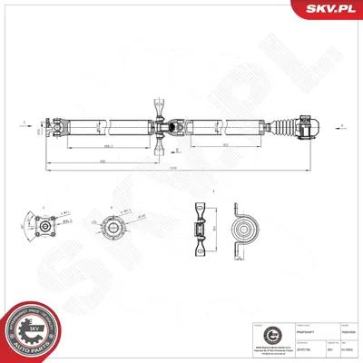 Produktbild von ESEN SKV Antriebswelle 76SKV050