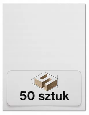 Productafbeelding van 10x HDF-plaat eenzijdig wit 300 x 430 x 3 mm - laser, CNC, graveren, modelbouw en hobbyprojecten