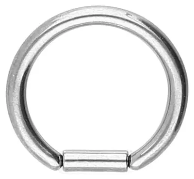 Produktbild von Intim-Piercing, Septum Piercing Titan Stabverschlussring