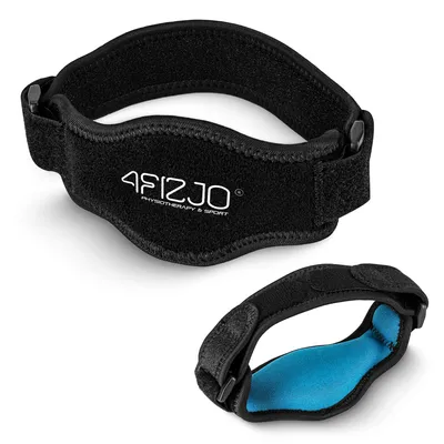 Produktbild von 4FIZJO Ellenbogenorthese, Universalgröße, Tennis- und Golferellenbogen-Stabilisator, aus Neopren