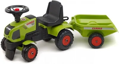 Image de Tracteur-glisseur Claas avec remorque