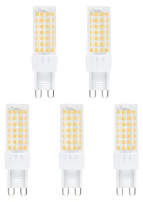 Produktbild von Modee G9 LED Stecklampe 6W 600lm 2700K Warmweiß 230V 5 Stück