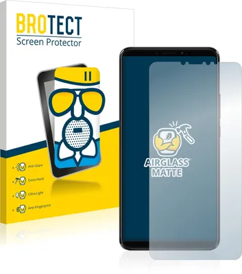 Produktbild von BROTECT Entspiegelungs Schutzglas für Xiaomi Mi Max 3 Schutzfolie Panzer Folie Glas Display Schutz matt