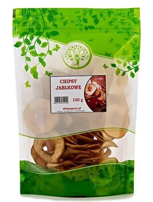 Zdjęcie produktu dla Chipsy jabłkowe 100g