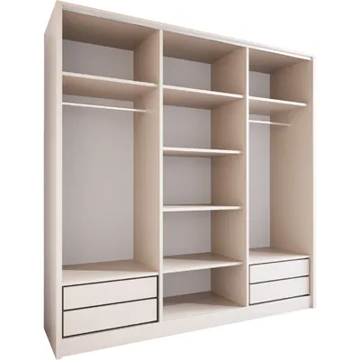 Obrázek produktu pro Skříň otevřená MERV K4 180 kašmír