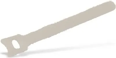 Produktbild von DAYTOOLS Kabelbinder, 125x12 mm, Klettverschluss, weiß, 10 Stück