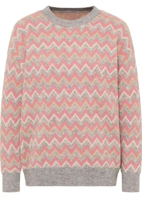 Image de Pull Gaya pour femme - rose multicolore, M/L
