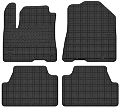 Zdjęcie produktu dla Dywaniki gumowe do Kia E-soul 2014-2019 (hatchback) – 4 szt., czarne, dopasowane