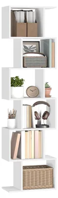 Produktbild von VASAGLE Custos Kollektion - Bücherregal, Regal mit 6 Ebenen, 24 x 40 x 191 cm, S