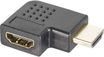 Produktbild von SpeaKa Professional HDMI Adapter [1x HDMI-Stecker - 1x HDMI-Buchse] 90° nach rechts gewinkelt