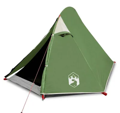 Produktbild von vidaXL Kuppel-Campingzelt 2 Personen Grün Wasserdicht