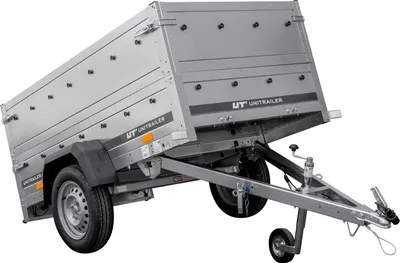 Zdjęcie produktu dla Przyczepka lekka 200x106 UNITRAILER GARDEN 200 KIPP z burtami BIS
