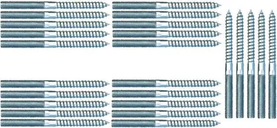Produktbild von Stockschraube Stahl verzinkt M8 x 50 TX25 Beutel á 25 Stück