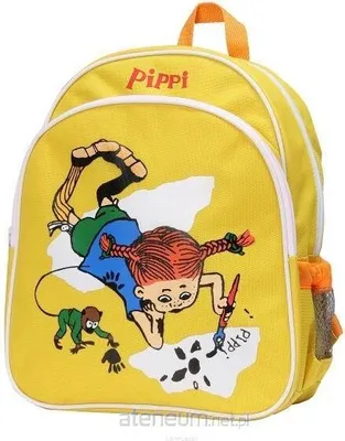 Obrázek produktu pro Batoh do školky Pippi žlutý