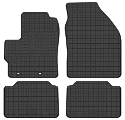 Produktbild von Gummimatten Fußmatten Schwarz für Toyota Yaris IV 2020- Set 4-tlg
