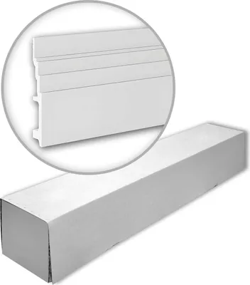 Produktbild von Profhome 653802-box Sockelleisten 1 Karton SET mit 8 Fußleisten | 16 m