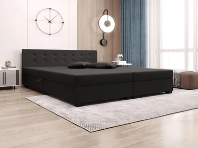 Produktbild von Doppelbett 160x200 AJKA DOUBLE 2 - grau