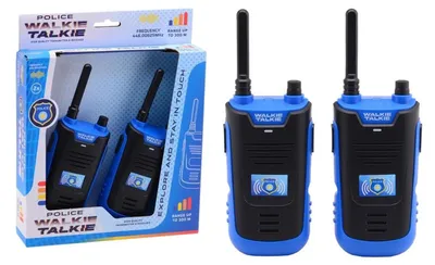 Produktbild von Johntoy Walkie-Talkie-Polizei – 300 Meter Reichweite