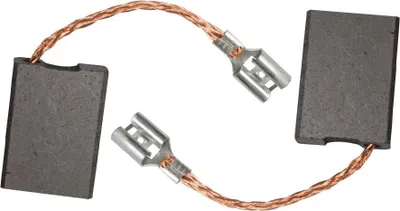 Immagine prodotto di 2 spazzole di carbone di ricambio per Black&Decker, dimensioni 6,3x16x22,5 mm, modello 907614