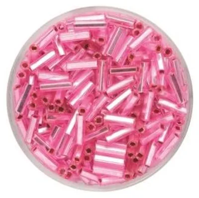 Produktbild von Glorex Stifte Silbereinzug 6 mm 17 g, rosa