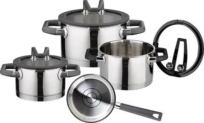 Obrázok produktu pre ELO Rondello Sada Hrncov 4 Ks Nerezové 30004