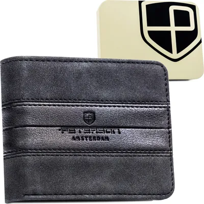 Produktbild von Peterson Portemonnaie aus Leder für Männer Adonisi schwarz One size