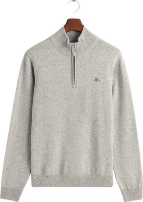 Image de Gant pull gris chiné Laine coupe normale