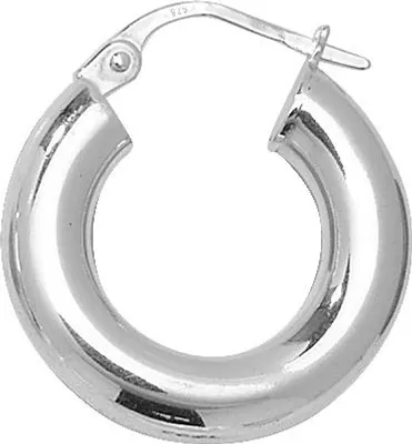 Produktbild von 925 Sterling Silber Damen - Paar Creolen - 10mm; TRS11516MM10