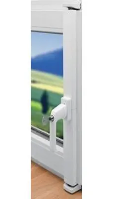 Produktbild von N+D Stangenset 1 zu Stangenverriegelung EV1 silber elox. Flügelhöhe 550-1300 mm