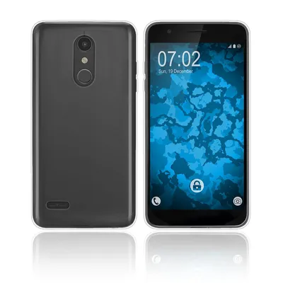 Produktbild von PhoneNatic Case kompatibel mit LG K30 - Crystal Clear Silikon Hülle transparent Cover