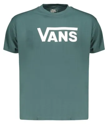 Produktbild von Stylisches Herren T-Shirt in Grün – Kurzarm, Rundhals, Logo-Druck