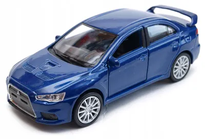 Produktbild von Welly Mitsubishi Lancer Evolution X 1:34 Spielzeugauto rot