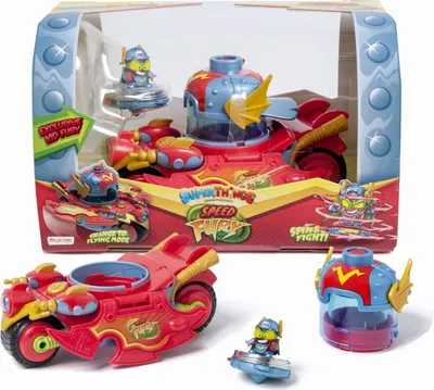 Produktbild von SuperThings Speed Fury Fahrzeug Kid Fury Speilzeug Fahrzeug mit Figur