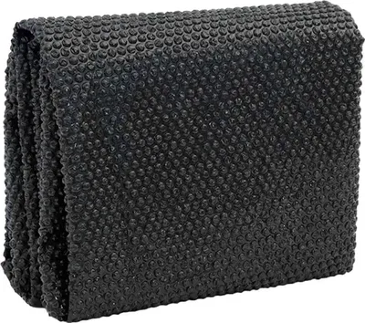 Zdjęcie produktu dla vidaXL Pływający basen z plandeką przeciwsłoneczną PE 549x274 cm czarno-niebieski