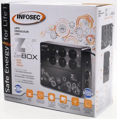 Image de Onduleur Infosec Z3 500 VA