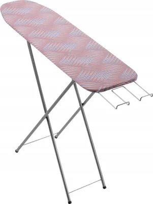 Produktbild von Bügelbrett/Bügeltisch - Klappbar - 104 x 30 cm - Mit Bügeleisenablage - Leicht - Kompakt