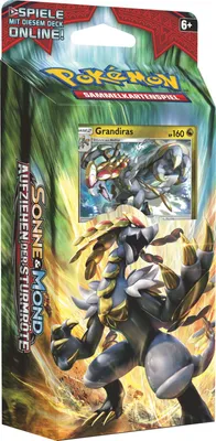 Produktbild von POKÉMON 25925 PKM Pokémon SM04 Sonne & Mond Aufziehen der Sturmröte Themendeck