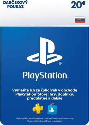 Image de PlayStation Live Cards 20 EUR Hang pour SK PS Store