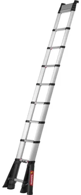 Produktbild von Telesteps Prime Line Teleskopleiter 4,9m – Profi Anlegeleiter aus Aluminium