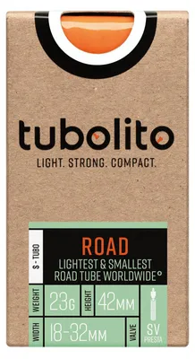 Image de Chambre à air -S-Tubo-Road-700C-SV42 - Orange - Tubolito
