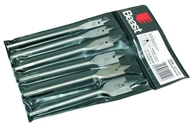 Produktbild von Geko Set Flachbohrer für Holz 6 Stück Bohrer