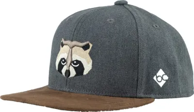 Produktbild von BAVARIAN CAPS Kids Snapback Cap Waschbär dunkelgrau