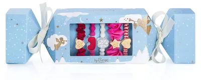 Produktbild von By Eloise London Winter Wonderland Cracker Pink Set, KI-generiertes Bild
