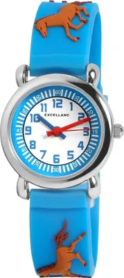 Produktbild von Excellanc Kinderuhr mit Silikonarmband