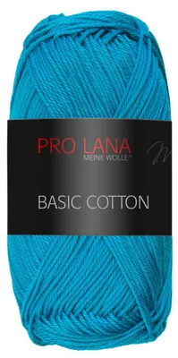 Produktbild von Pro Lana Basic Baumwolle 50g (167) meerblau
