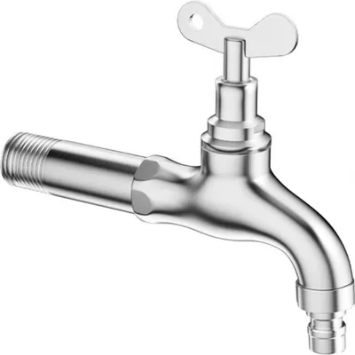 Obrázek produktu pro INF Uzamykatelný venkovní kohoutek 13cm - Proti krádeži pro pračku