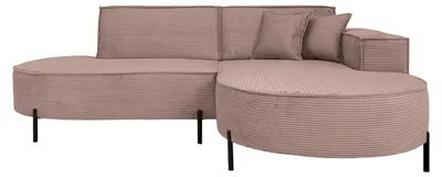Produktbild von Ecksofa Parma Studio Hills, Stoff Poso, rechts, rosa (27)