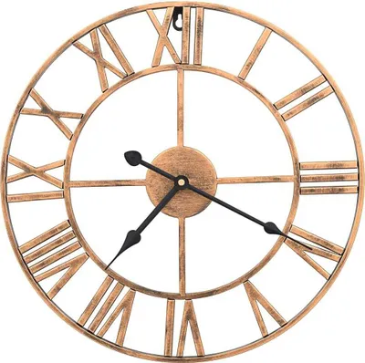 Obrázok produktu pre vidaXL Nástenné hodiny kovové 40 cm zlaté